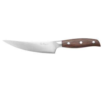 Coltello da disosso Guillaume Leonard Cuistot 16 cm in acciaio inox e legno di sandalo rosso