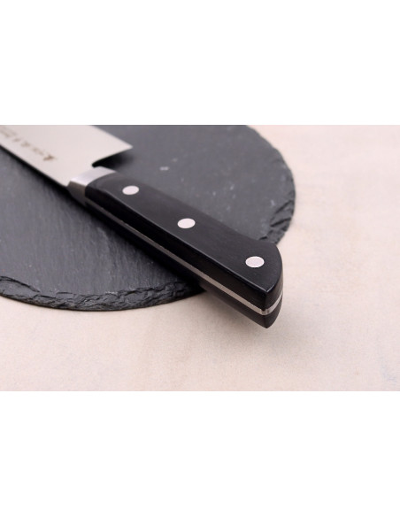 Pakkawood 17 cm Satake Black japansk santokukniv