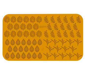 Silikomart Naturae Jardin stampo professionale in silicone 470x270mm 68 fogli