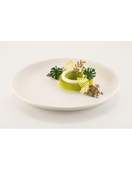 Professionelle Silikonform Silikomart Naturae Jardin 470x270mm 68 Blätter