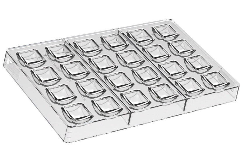 Silikomart Chocado Domus 01-P 24 pralinés molde tritán profesional
