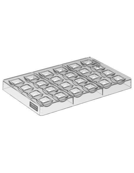 Silikomart Chocado Domus 01-P 24 pralinés molde tritán profesional
