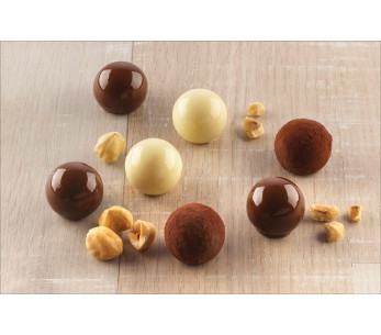 Silikomart Easy Choc molde de silicona profesional 15 trufas 2