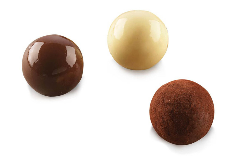 Professionelle Silikonform Silikomart Easy Choc 15 Trüffel