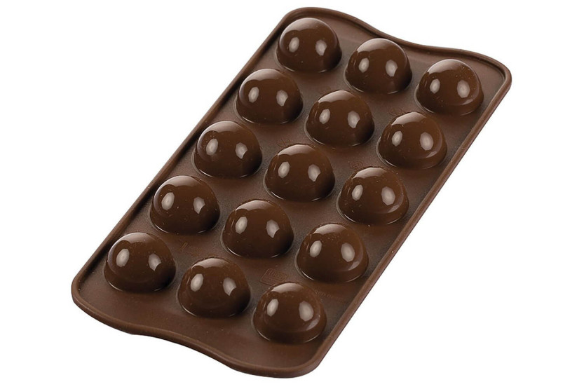 Silikomart Easy Choc profesjonell silikonform 15 trøfler