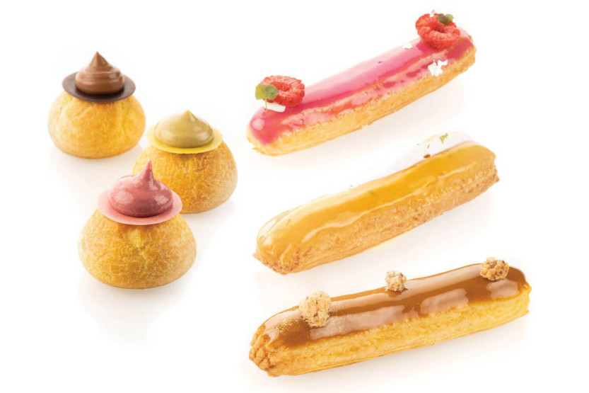 Silikomart salama- ja choux-leivontamatto ammattimaisesta silikonista ja mikroperforoidusta lasikuidusta 30x40cm