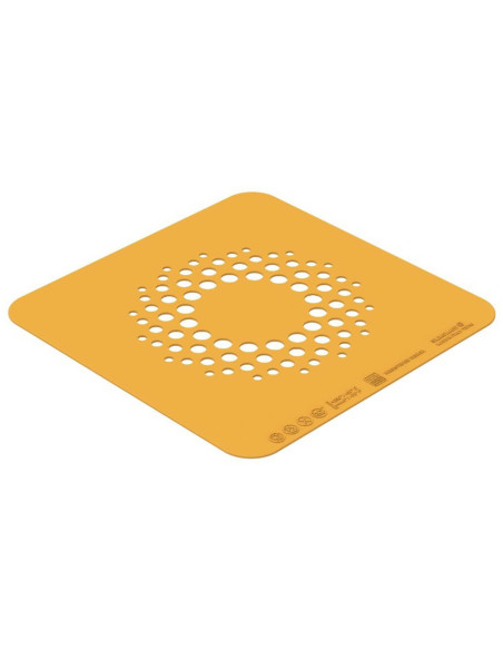 Conjunto de 2 stencils profissionais de silicone Silikomart Naturae Galaxie Ø10,8cm