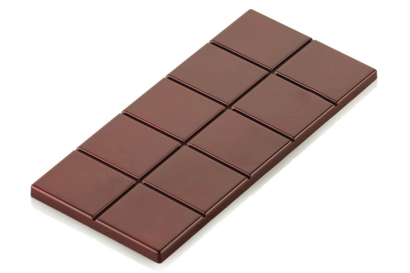 Silikomart Chocado Classica-T molde tritán profesional 3 tabletas de chocolate