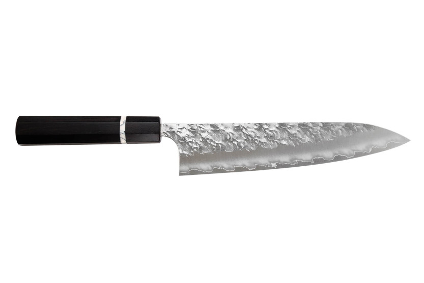 Faca de chef japonesa tradicional Yoshimi Kato Hyo SG2 de 21 cm