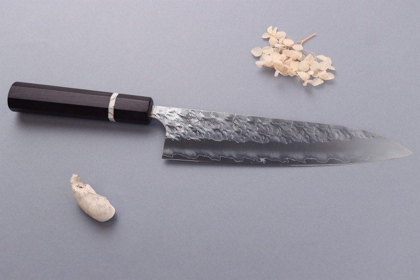 Faca de chef japonesa tradicional Yoshimi Kato Hyo SG2 de 21 cm