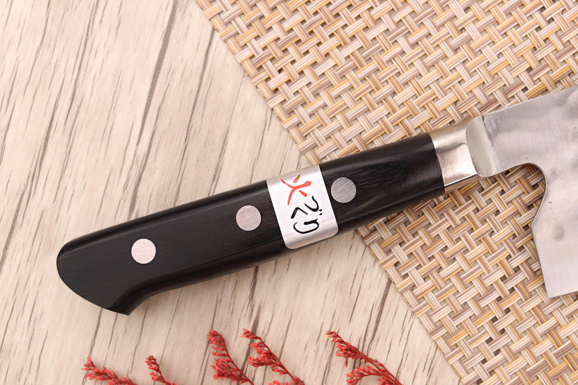 Nakiri-Messer 16,5cm japanisch handgefertigt Fujiwara Maboroshi
