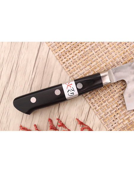 Faca nakiri japonesa Fujiwara Maboroshi 16,5cm feita à mão