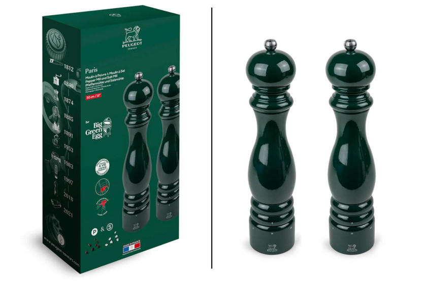 Duo di macinini per sale e pepe Peugeot Paris U'Select Big Green Egg 30 cm
