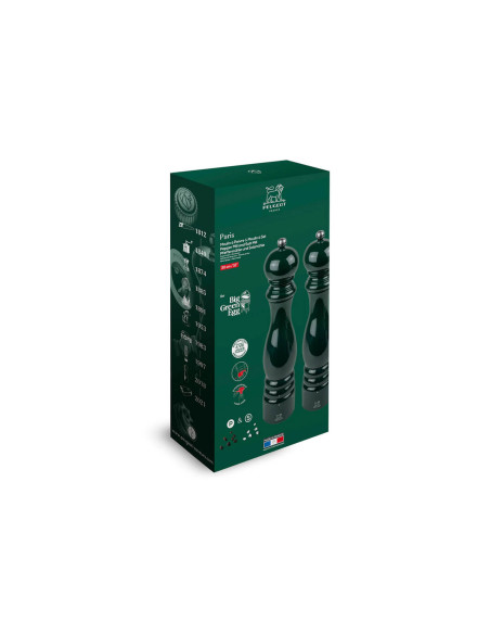 Dúo de molinillos de sal y pimienta Peugeot Paris U'Select Big Green Egg 30cm