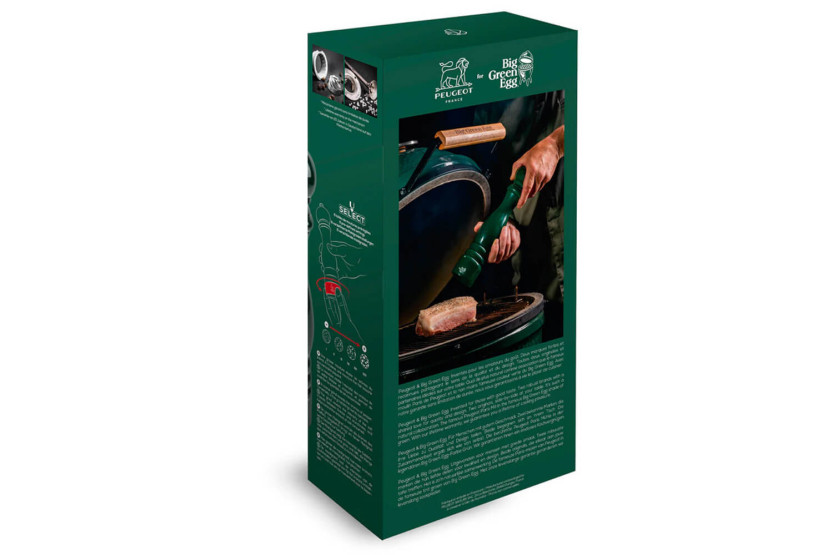 Dúo de molinillos de sal y pimienta Peugeot Paris U'Select Big Green Egg 30cm