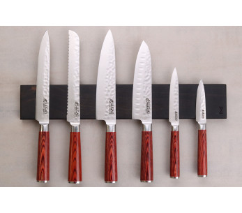 Essenze Creazioni artigianali 45cm Gabon ebano barra magnete per 6 - N°3 2