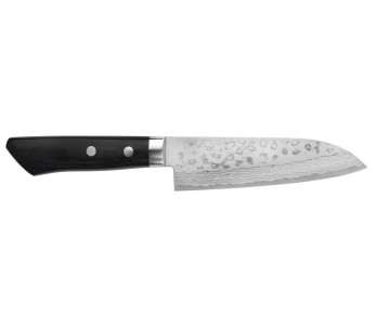 Masutani VG10 Damascus 13cm käsintehty japanilainen santoku ko veitsi