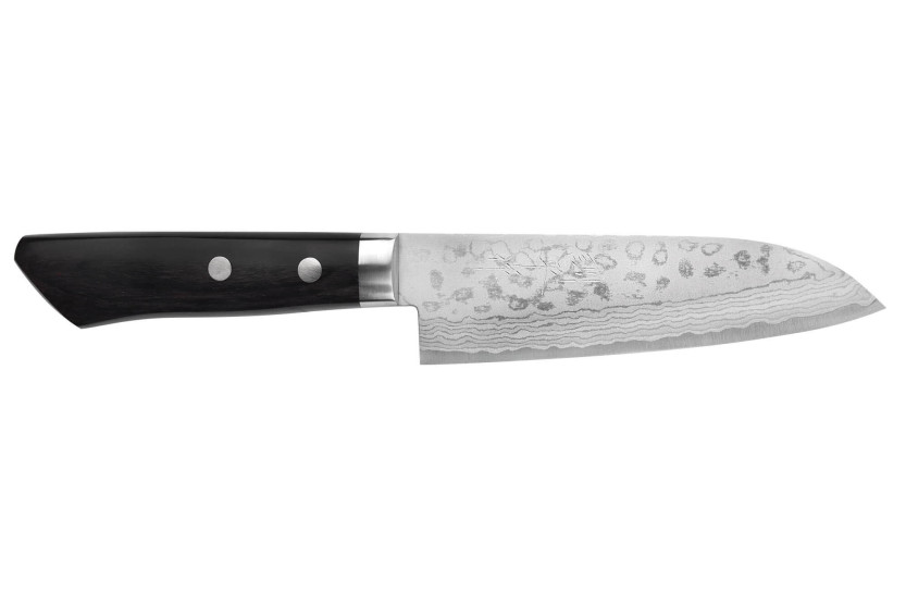 Masutani VG10 Damaskus 13cm handgjord japansk santoku ko-kniv