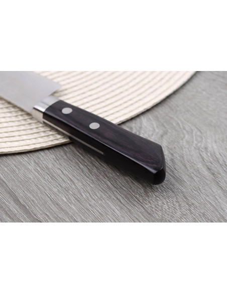 Masutani VG10 Damascus 13cm handmade Japanese santoku ko knife