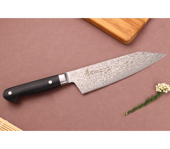 Sakai Takayuki Coreless Damascus 16cm Faca japonesa santoku kiritsuke 2