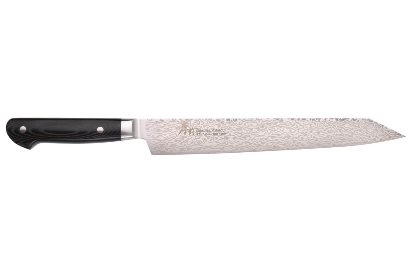 Sakai Takayuki Coreless Damascus Japanese sujihiki kiritsuke knife 26cm