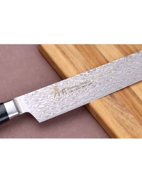 Sakai Takayuki Coreless Damascus Japanese sujihiki kiritsuke knife 26cm