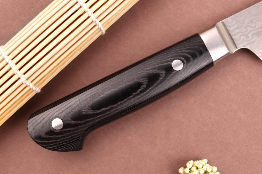 Sakai Takayuki Coreless Damascus Japanese sujihiki kiritsuke knife 26cm
