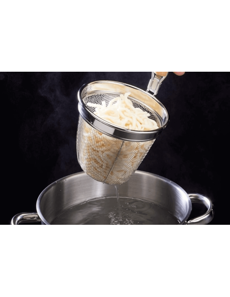 KitchenCraft Nudelsieb aus Edelstahl 34cm