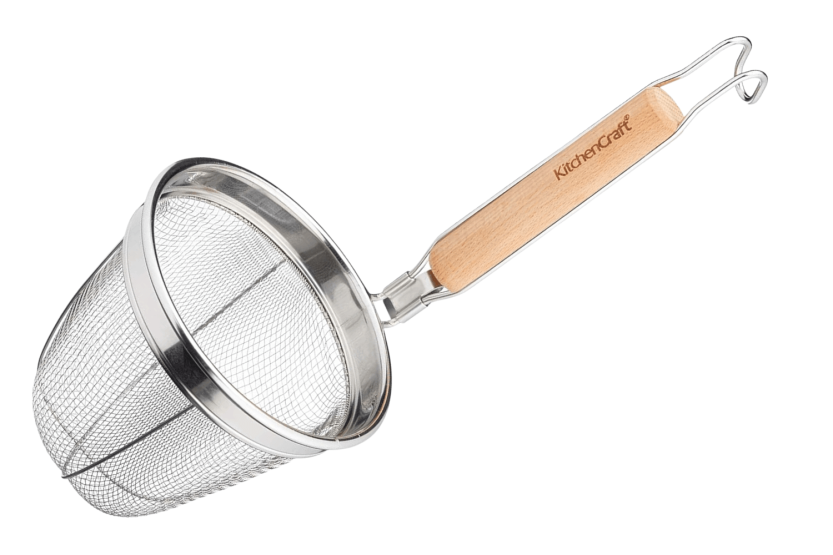 KitchenCraft nudelsil i rostfritt stål 34cm