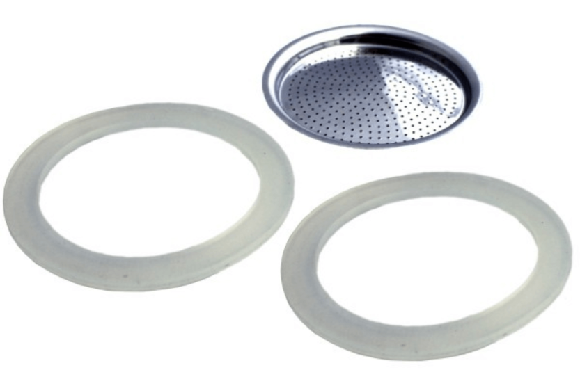 Ersatzfilter für Kaffeemaschinen Gefu Lucino 3 Tassen und Nando + 2 Dichtungen