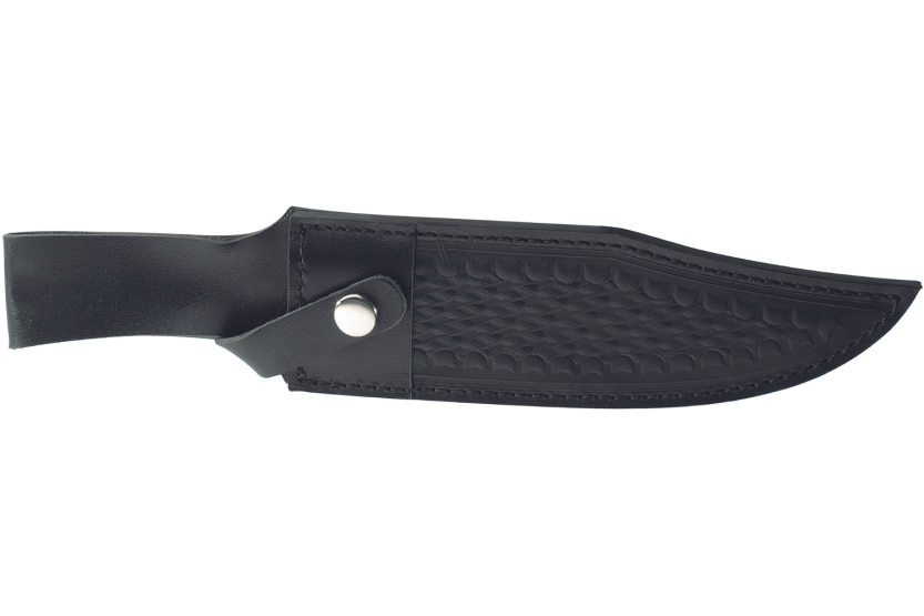 Herbertz bowiekniv 102325 24,8 cm klinge pakkawood håndtag + læderskede