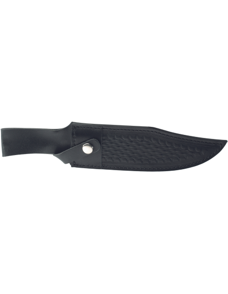 Herbertz bowiekniv 102325 24,8 cm klinge pakkawood håndtag + læderskede