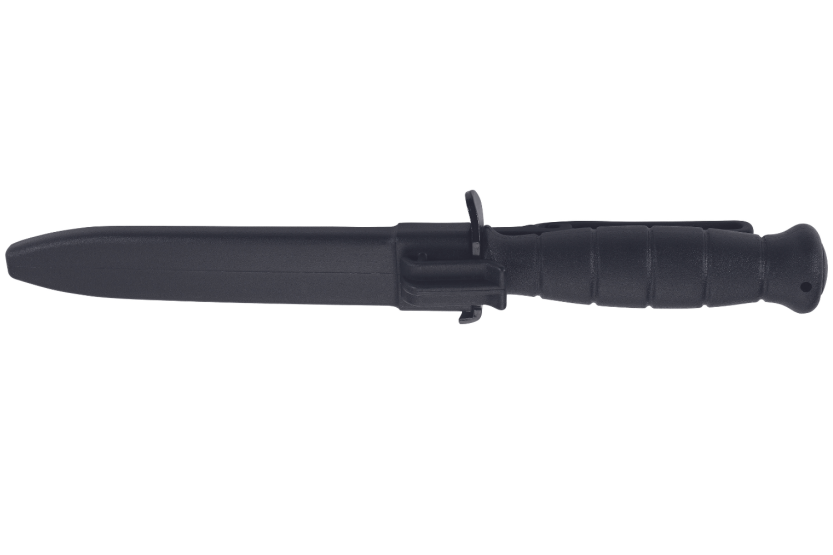 Herbertz kniv 100617 16,5cm blad svart polymerhandtag + fodral