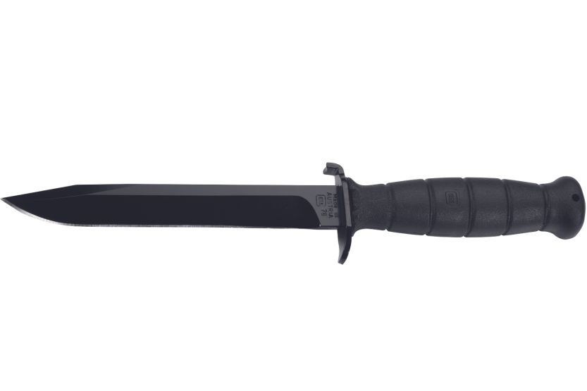 Herbertz kniv 100617 16,5cm blad svart polymerhandtag + fodral