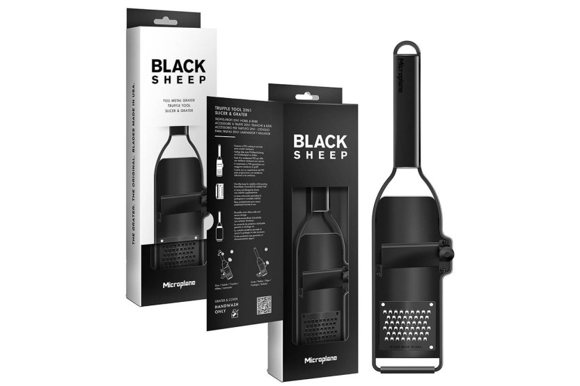 Microplane Black Sheep 2 in 1 truffle rasp