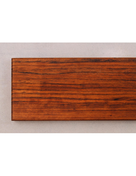 Essences Creations 42cm flamed ovangkol wood bar magnet - 6 places - N°2