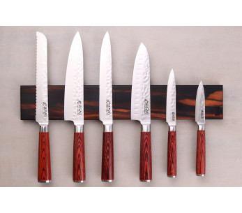 Essences Creations, ímã de barra artesanal de 45 cm em ébano Macassar de 6 lugares - N°5 2