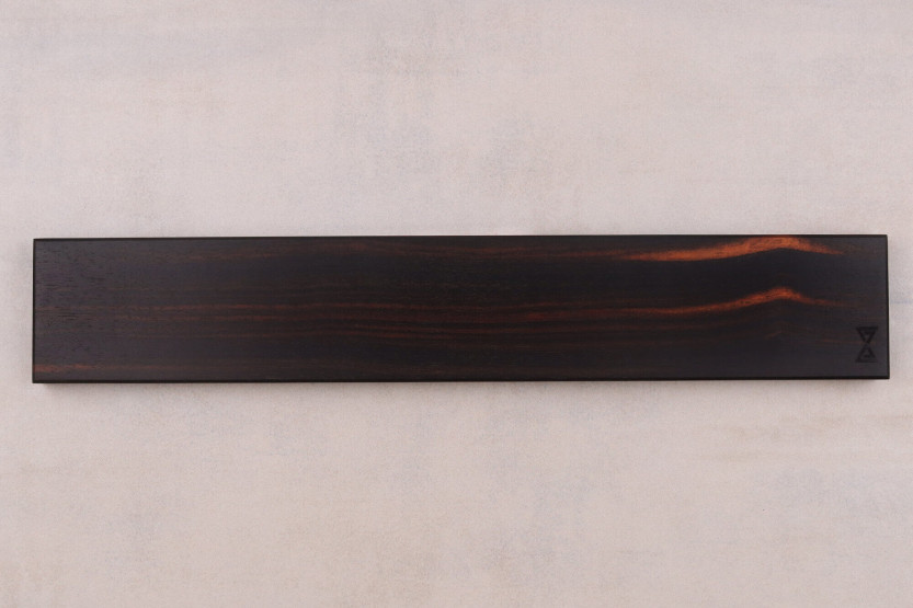 Essences Creations, magnete da bar a 6 posti in ebano Macassar di 45 cm realizzato a mano - N°4