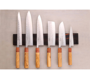 Essences Creations håndlavet 45 cm Macassar ibenholt 6-personers barmagnet - N°4 2
