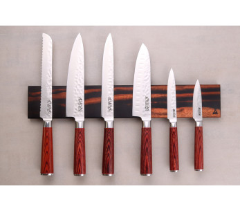 Essences Creations håndlavet 45 cm Macassar ibenholt 6-personers barmagnet - N°3 2