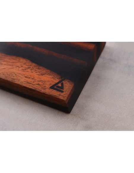 Essences Creations handgemaakte 45cm Macassar ebbenhouten 6-zits bar magneet - N°3