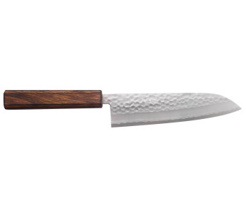 18cm Masutani vasaroitu tammikahva japanilainen perinteinen kokkiveitsi