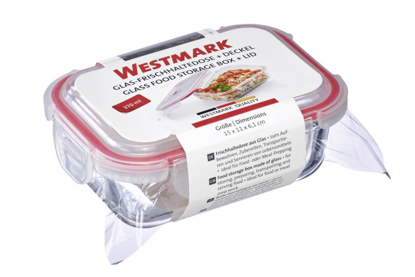 Westmark Lata hermética para alimentos de 370 ml con tapa