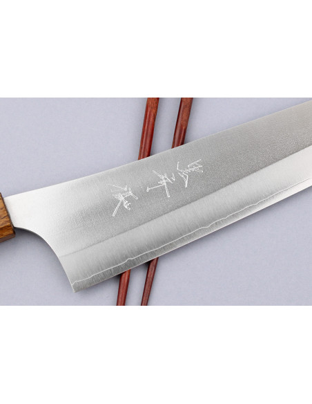 Kochmesser 24cm japanisch handgefertigt Yu Kurosaki Gekko San Maï