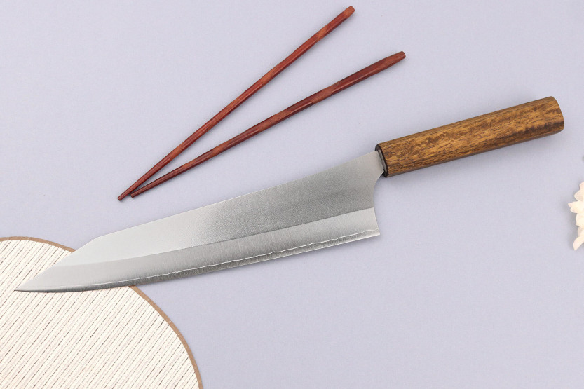 Yu Kurosaki Gekko San Maï 24 cm håndlaget japansk kokkekniv