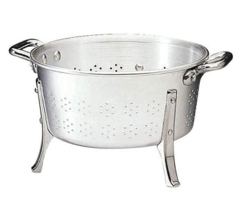 MATFER colino professionale per grassi in alluminio con 3 piedini + manici 36 cm