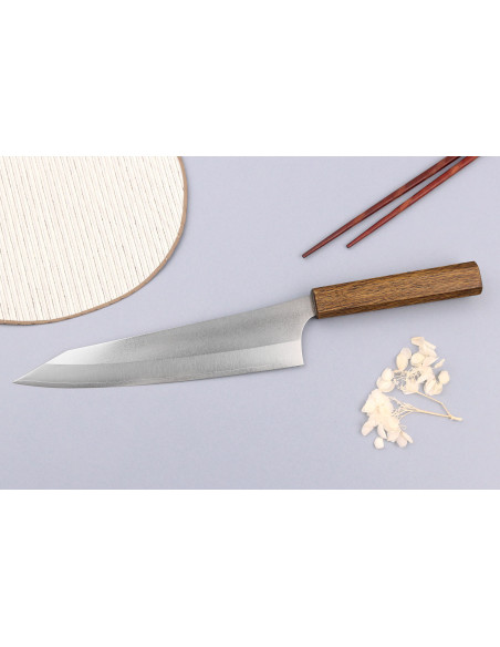 21cm handmade Japanese chef knife Yu Kurosaki Gekko San Maï