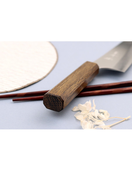 Yu Kurosaki Gekko San Maï 21cm cuchillo de cocinero japonés hecho a mano