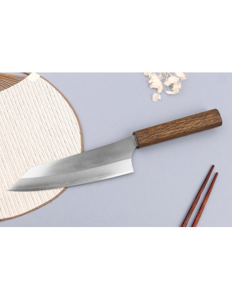 Yu Kurosaki Gekko San Maï 16,5cm Faca bunka japonesa feita à mão