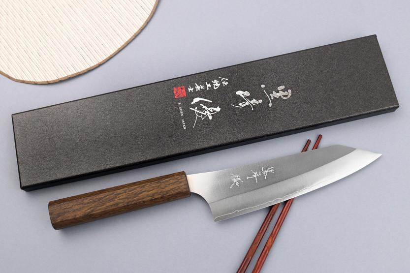 Yu Kurosaki Gekko San Maï 16,5 cm japansk håndlavet bunka-kniv
